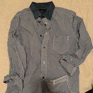 Final Sale!!! Diesel Checkered Slim Fit Polo Shirt